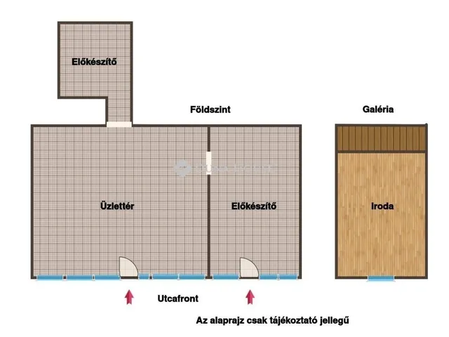 Eladó kereskedelmi és ipari ingatlan Budapest VII. kerület 70 nm