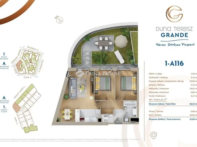 Kiadó lakás Budapest XIII. kerület, Vizafogó 81 nm