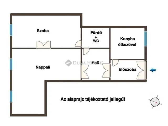 Eladó lakás Budapest V. kerület 73 nm