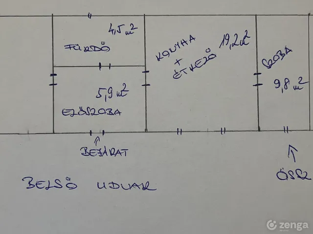 Eladó ház Süttő 63 nm