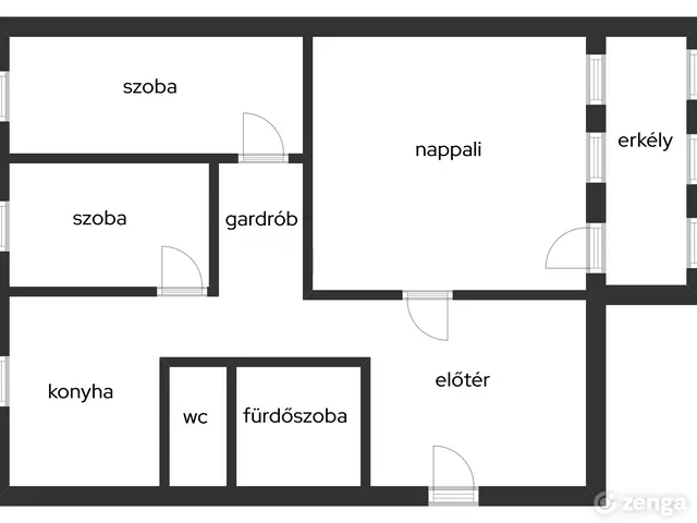 Eladó lakás Budapest XX. kerület, Pesterzsébet 62 nm