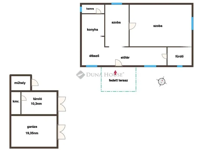 Eladó ház Öcsöd 42 nm