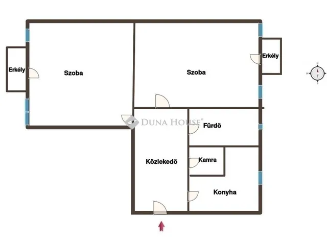 Eladó lakás Kecskemét 54 nm