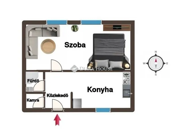 Eladó lakás Kecskemét 36 nm