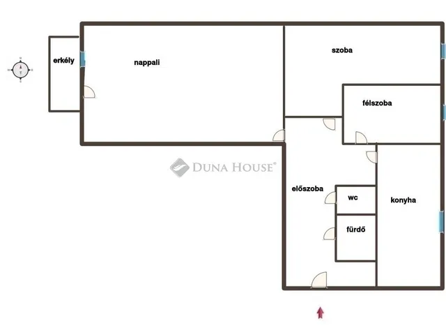 Eladó lakás Kecskemét 62 nm