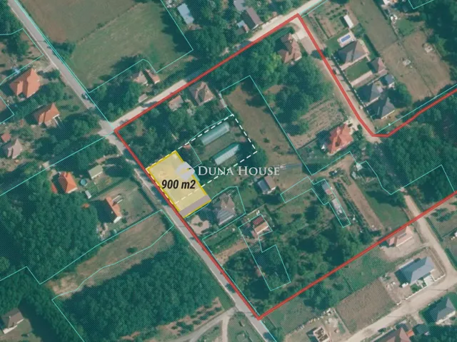 Eladó telek Ballószög 900 nm