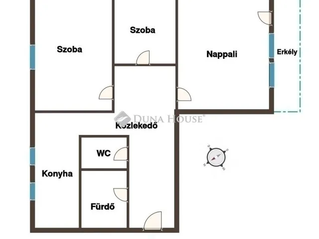 Eladó lakás Kecskemét 61 nm