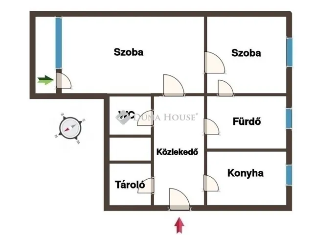 Eladó lakás Kecskemét 53 nm