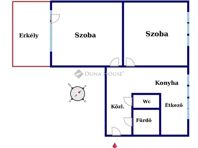 Kiadó lakás Kecskemét 55 nm