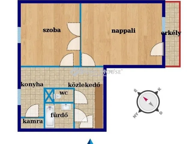 Kiadó lakás Kecskemét 54 nm