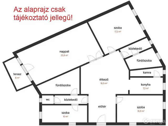 Eladó lakás Eger, Tihamér 130 nm