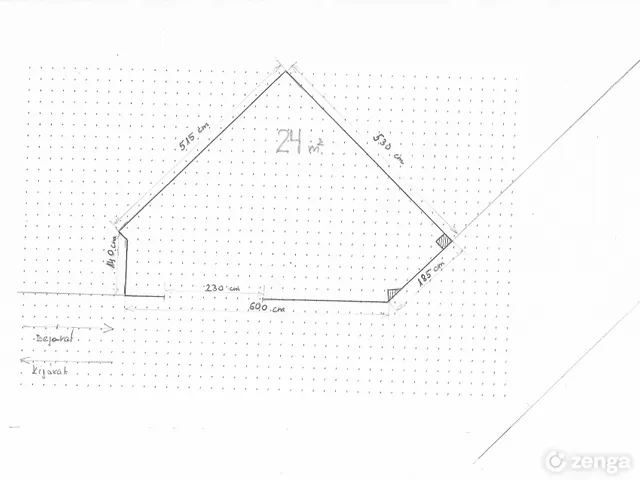 Eladó garázs Debrecen 24 nm