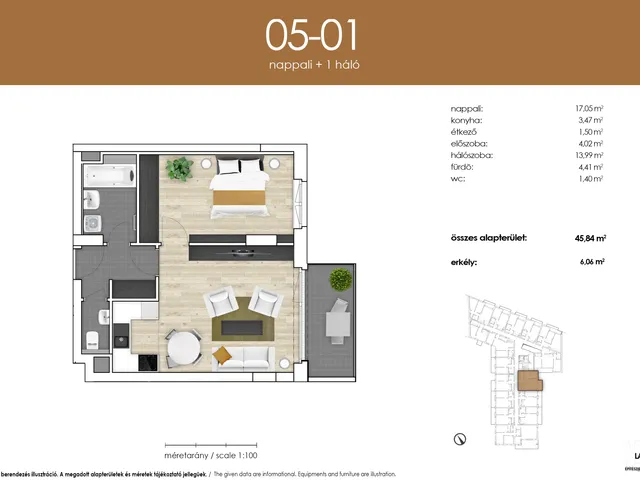 Eladó lakás Budapest XIII. kerület, Angyalföld 46 nm