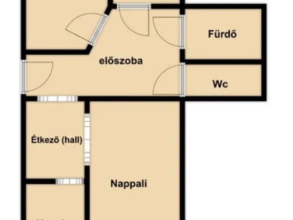 Eladó lakás Budapest VIII. kerület 55 nm