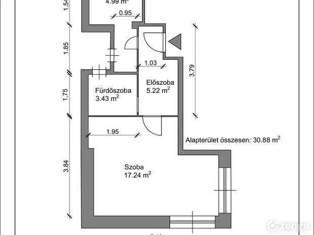 Eladó lakás Budapest I. kerület, Krisztinaváros I. ker. 31 nm