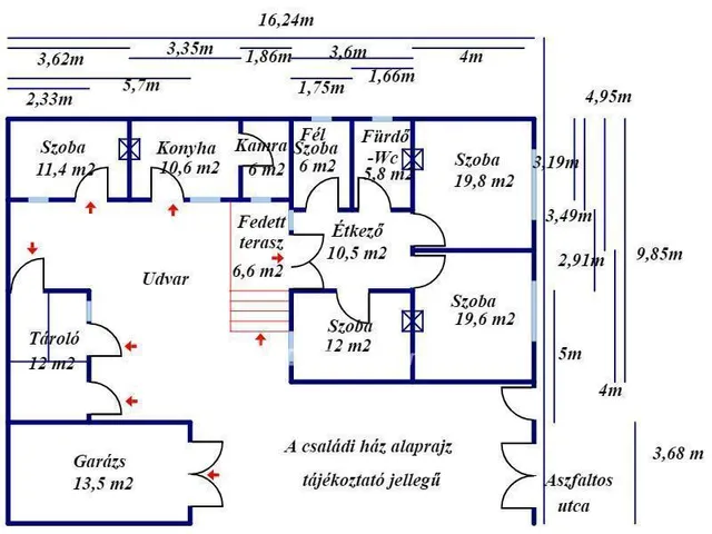 Eladó ház Szolnok, Kertváros 74 nm