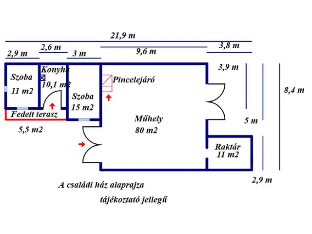 Eladó ház Pilis 36 nm