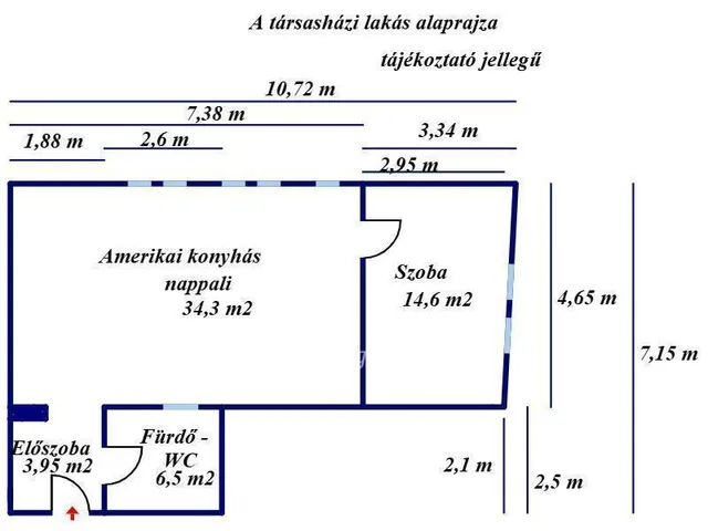 Eladó lakás Szolnok, Belváros 54 nm