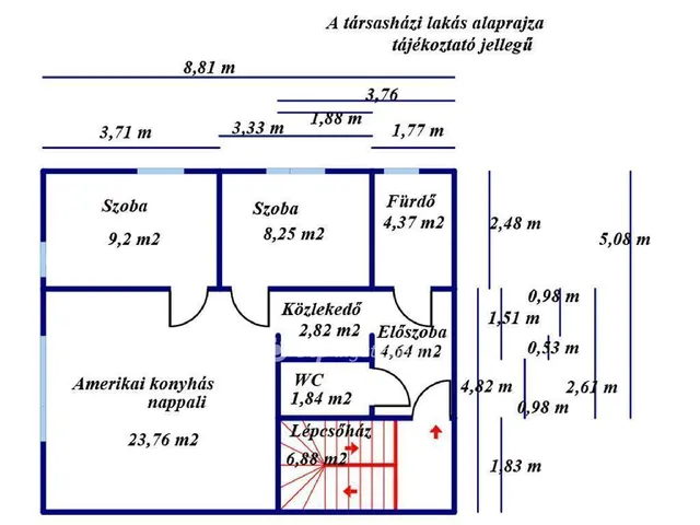 Eladó lakás Albertirsa 56 nm