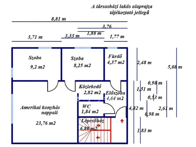 Eladó lakás Albertirsa 56 nm