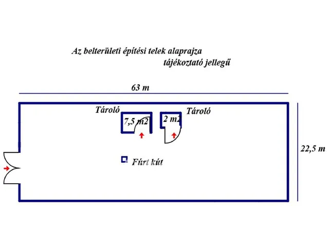 Eladó telek Kiskunfélegyháza 1418 nm