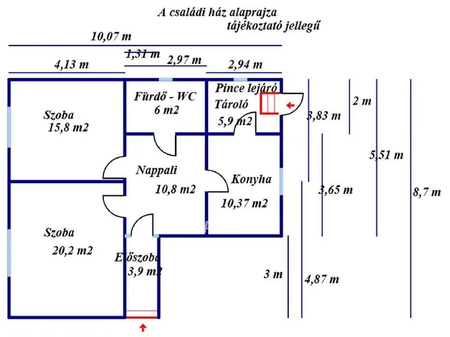 Eladó ház Nagykőrös 73 nm