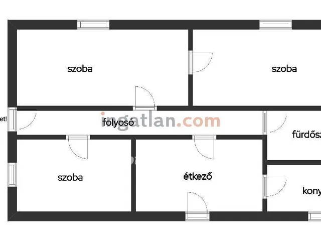 Eladó ház Tószeg 78 nm