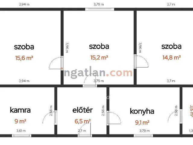 Eladó mezőgazdasági ingatlan Tiszakécske 73 nm