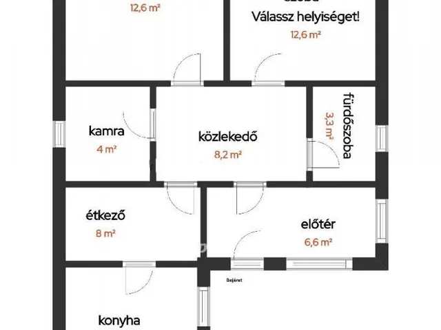 Eladó ház Tiszajenő 65 nm