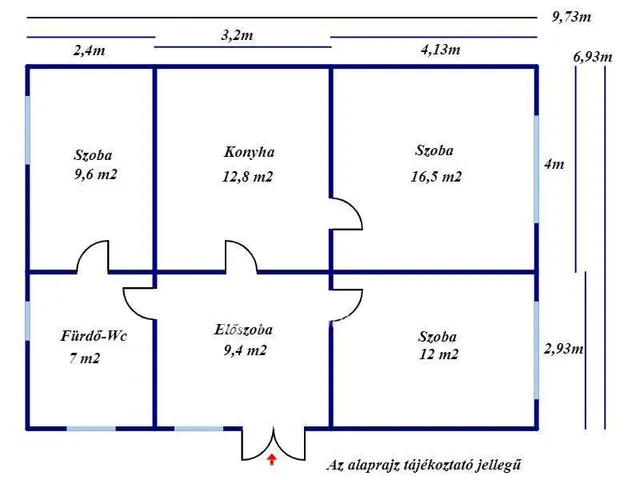 Eladó ház Nagykőrös, Bokros 67 nm