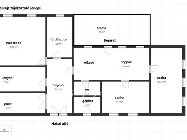 Eladó üdülő és hétvégi ház Cserkeszőlő 146 nm