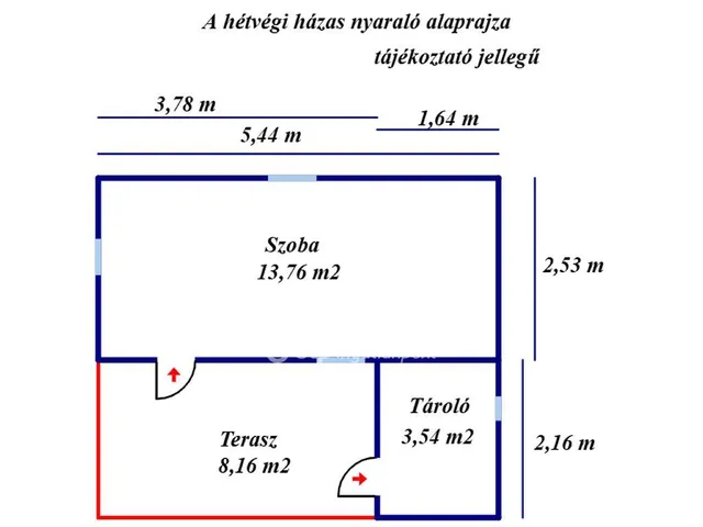 Eladó üdülő és hétvégi ház Kiskunfélegyháza 21 nm