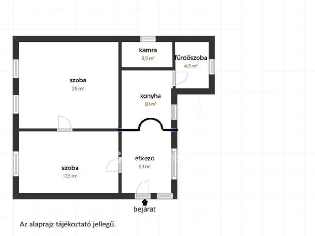 Eladó ház Kunszentmárton 70 nm