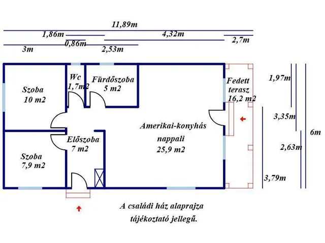 Eladó ház Kecskemét, Méntelek 57 nm