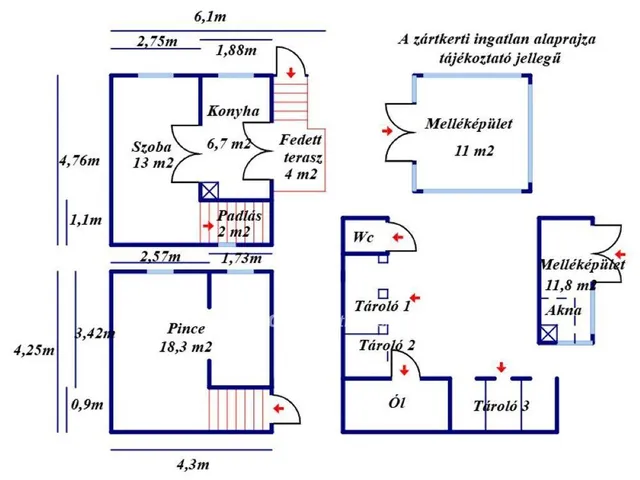 Eladó ház Kecskemét, Hetényegyháza 22 nm