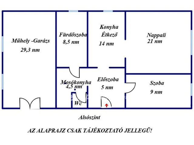 Eladó ház Cserkeszőlő 92 nm
