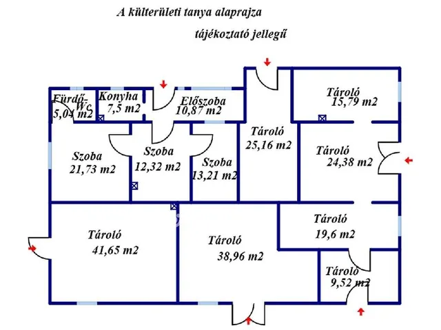 Eladó mezőgazdasági ingatlan Kiskunfélegyháza 245 nm