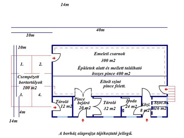 Eladó kereskedelmi és ipari ingatlan Csemő 412 nm