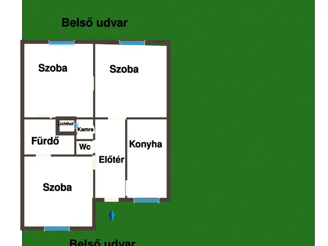 Eladó lakás Budapest VI. kerület 67 nm