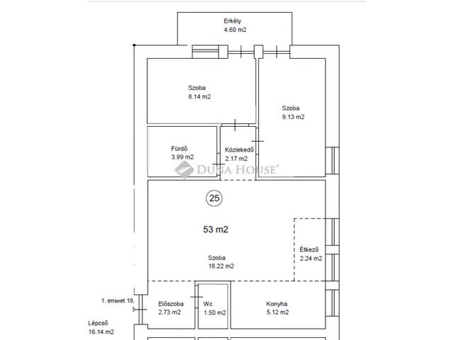 Eladó lakás Rétság 55 nm