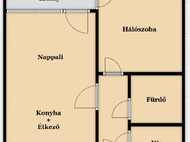 Kiadó lakás Budapest IX. kerület, Rehabilitációs terület IX. ker. 42 nm