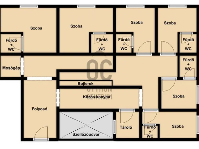 Eladó lakás Budapest VI. kerület, Aradi utca 117 nm