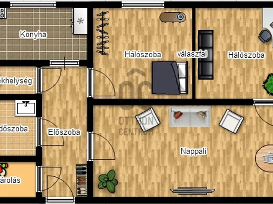 Kiadó lakás Budapest XI. kerület, Kelenföld 52 nm