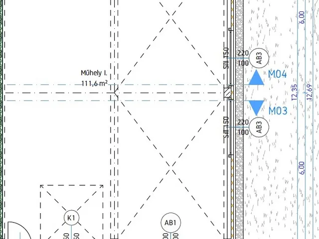 Kiadó kereskedelmi és ipari ingatlan Budapest XVI. kerület, Árpádföld 111 nm