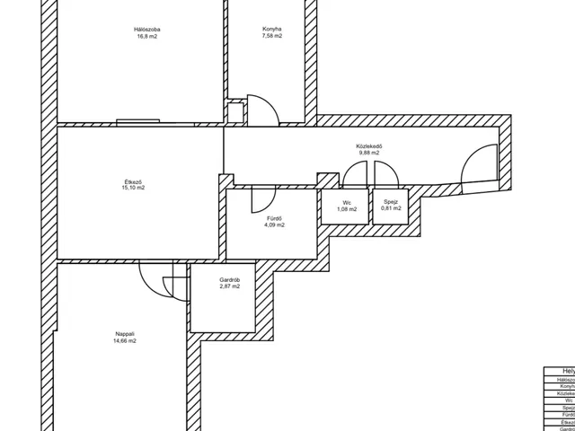 Eladó lakás Budapest XII. kerület, Krisztinaváros XII. ker. 75 nm