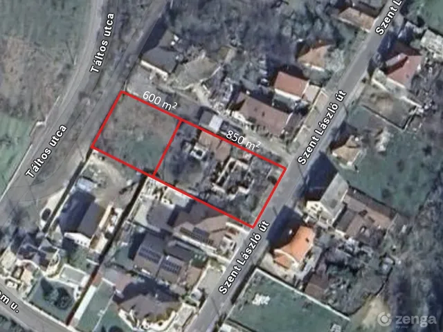Eladó telek Százhalombatta, Óváros 1450 nm