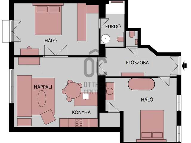 Kiadó lakás Budapest V. kerület, Lipótváros 82 nm