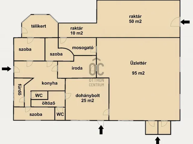 Eladó kereskedelmi és ipari ingatlan Budapest XI. kerület 260 nm