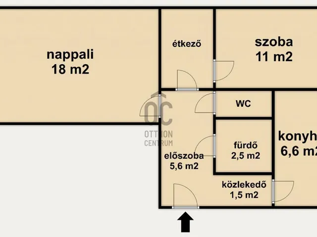 Eladó lakás Budapest XV. kerület, Újpalota 47 nm