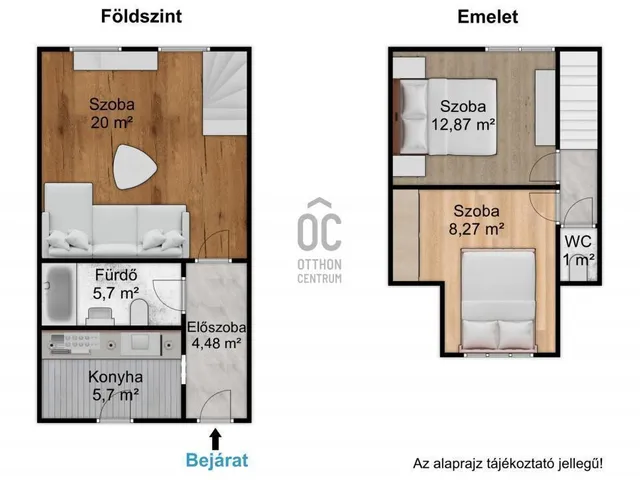 Eladó ház Budapest XIX. kerület, Óváros 61 nm